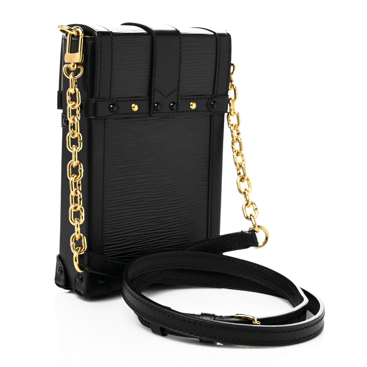 Epi Pochette Trunk Verticale Black
