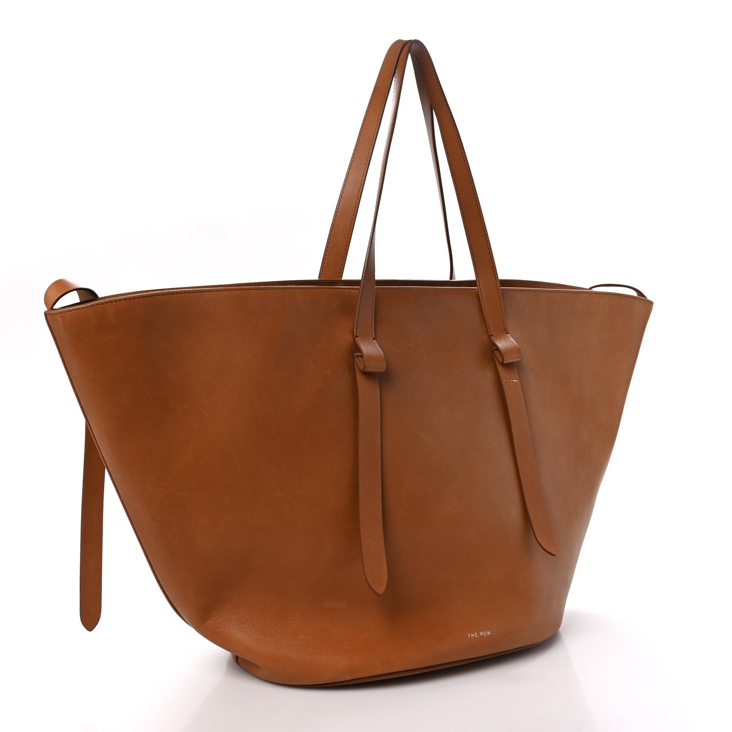 The Row Saddle Calfskin EW Jasper Tote Cuir 3 of 10