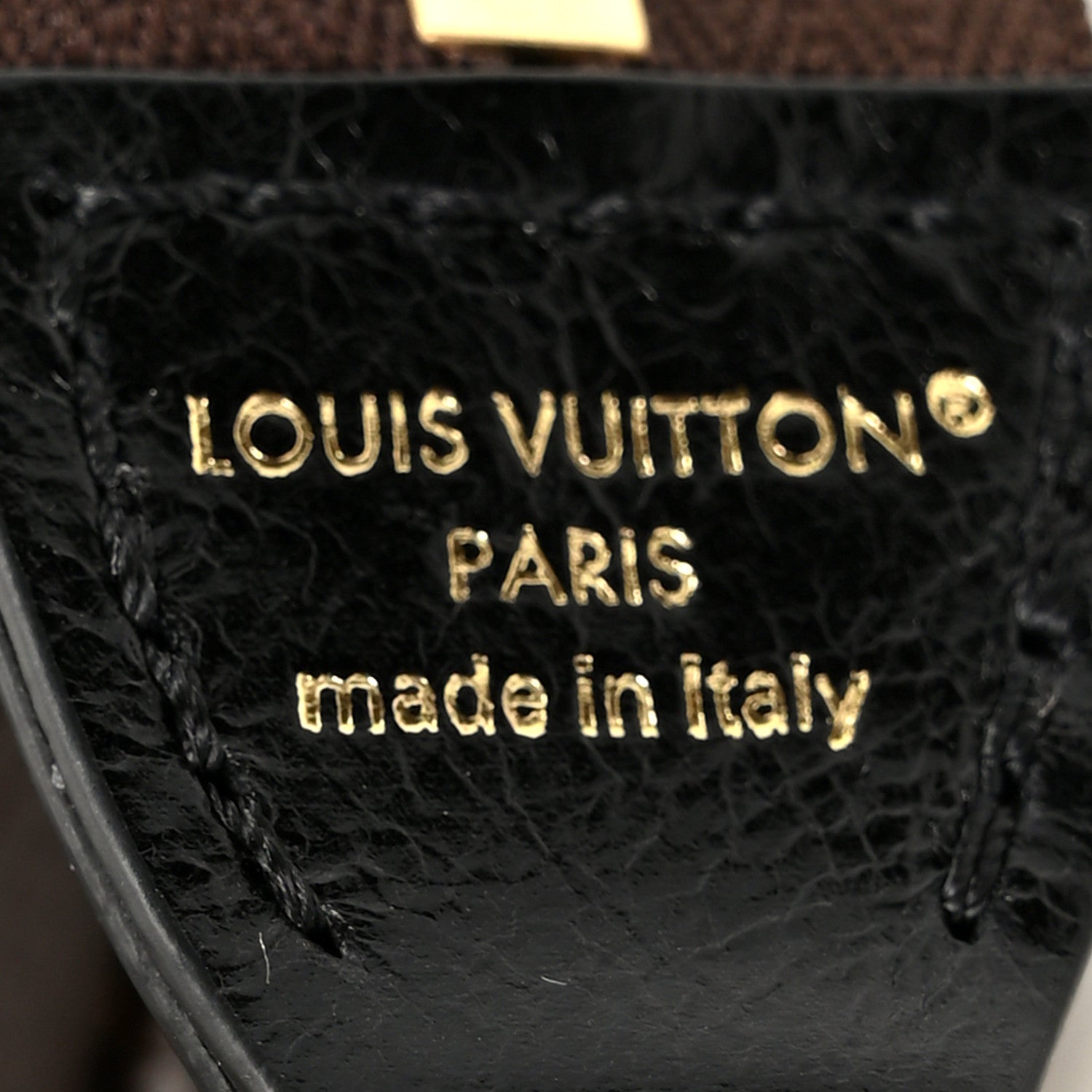 Louis Vuitton Monogram Sequins Pochette Accessories Black 5 of 9