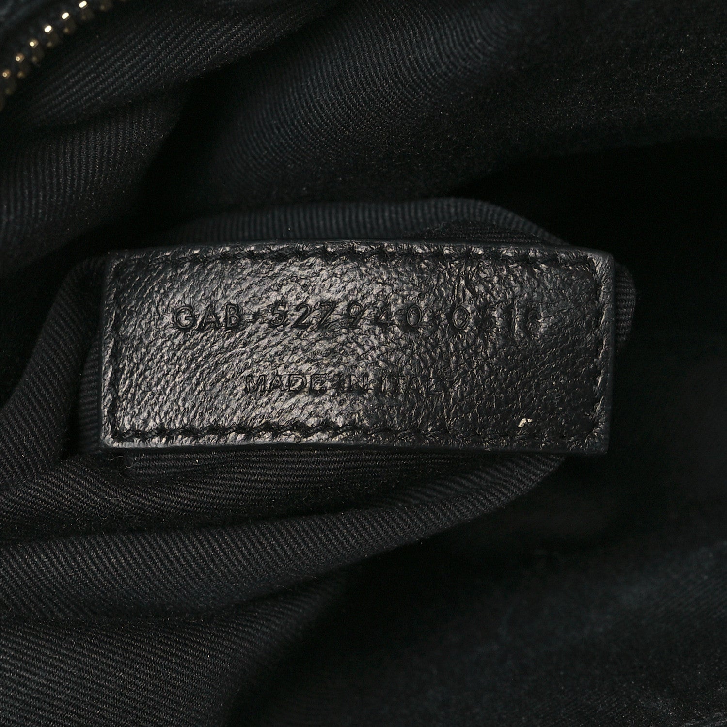 Saint Laurent Lambskin Patchwork Monogram Large Jamie Black 7 of 10