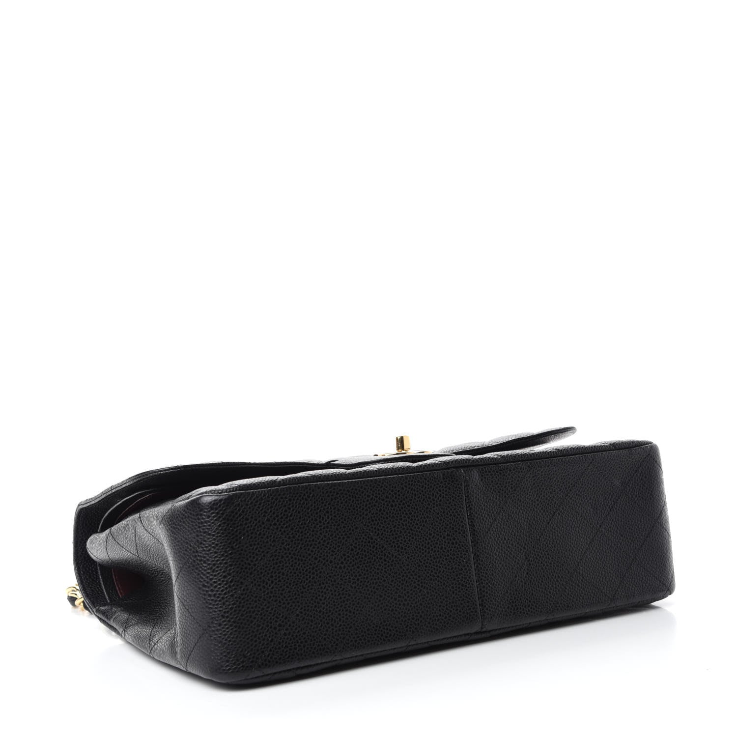 Chanel Caviar Quilted Jumbo Double Flap Black 4 of 11