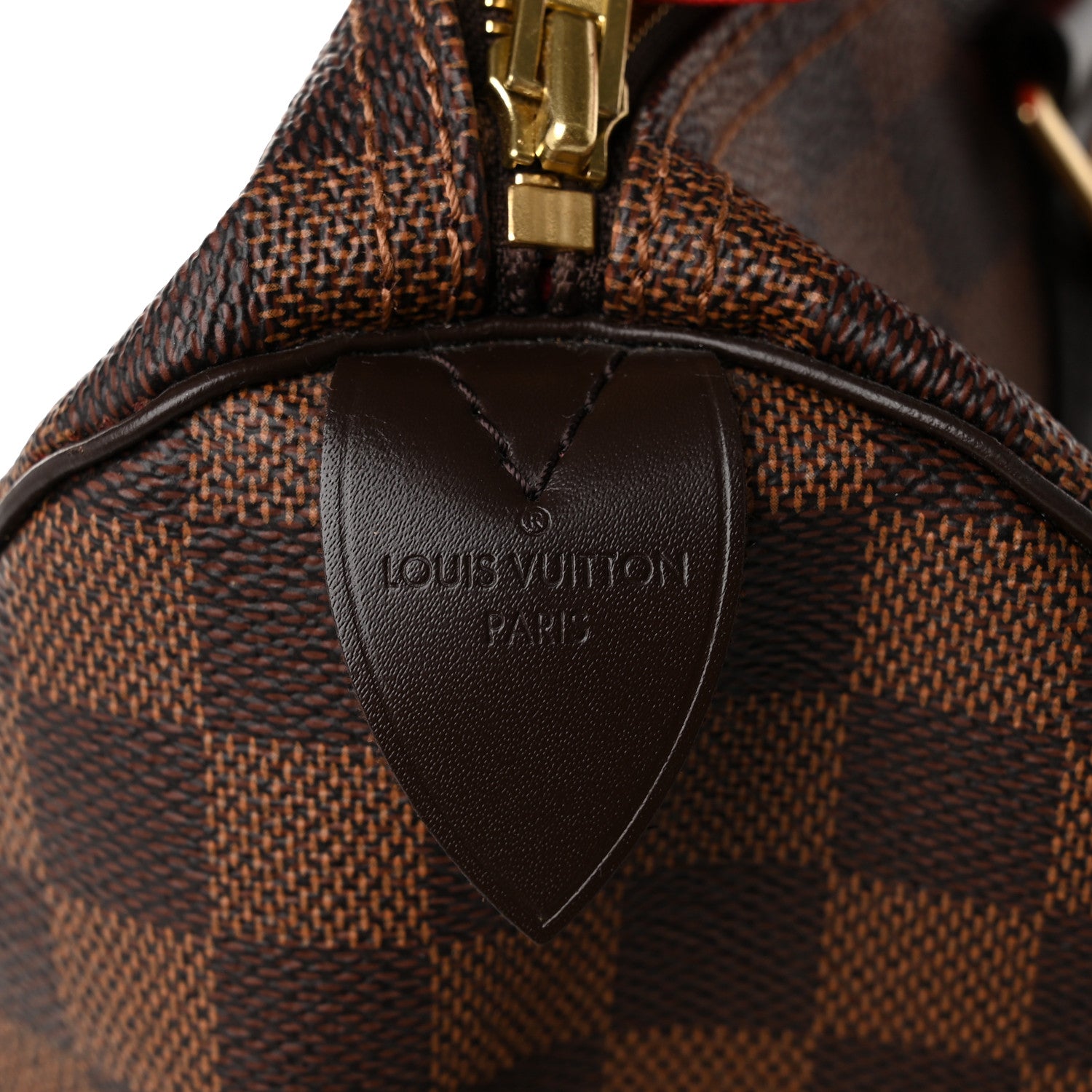 Louis Vuitton Damier Ebene Speedy 30 5 of 9