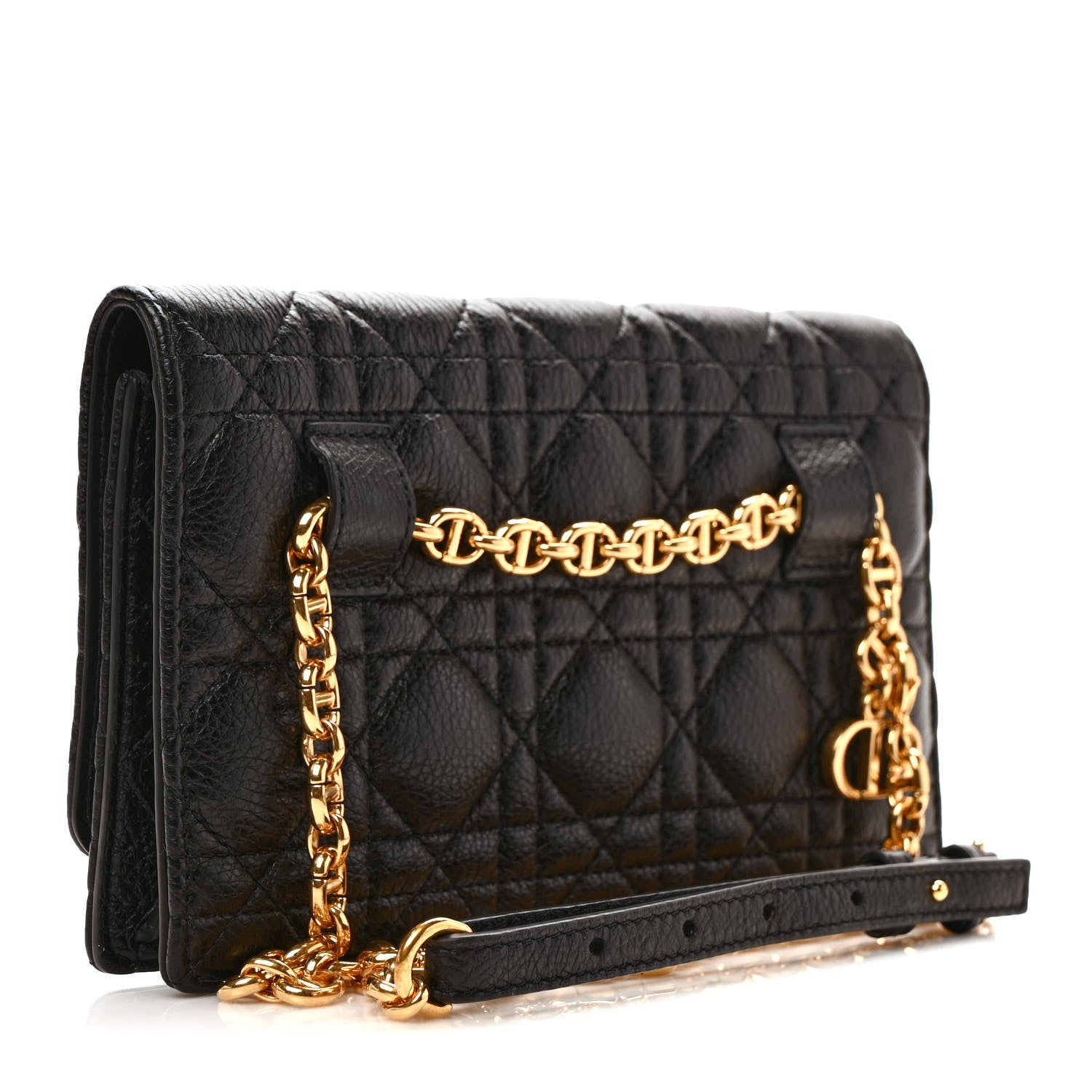 Christian Dior Supple Calfskin Caro Belt Bag Black 3 of 8