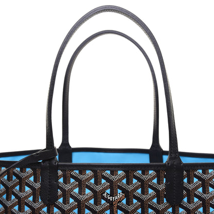 Goyard Goyardine Saint Louis Claire Voie PM Black Blue 10 of 11