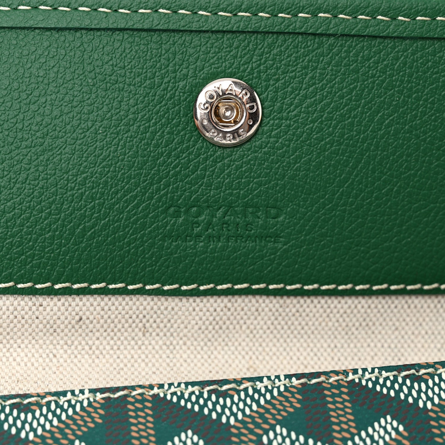 Goyard Goyardine Saint Louis GM Green 7 of 12