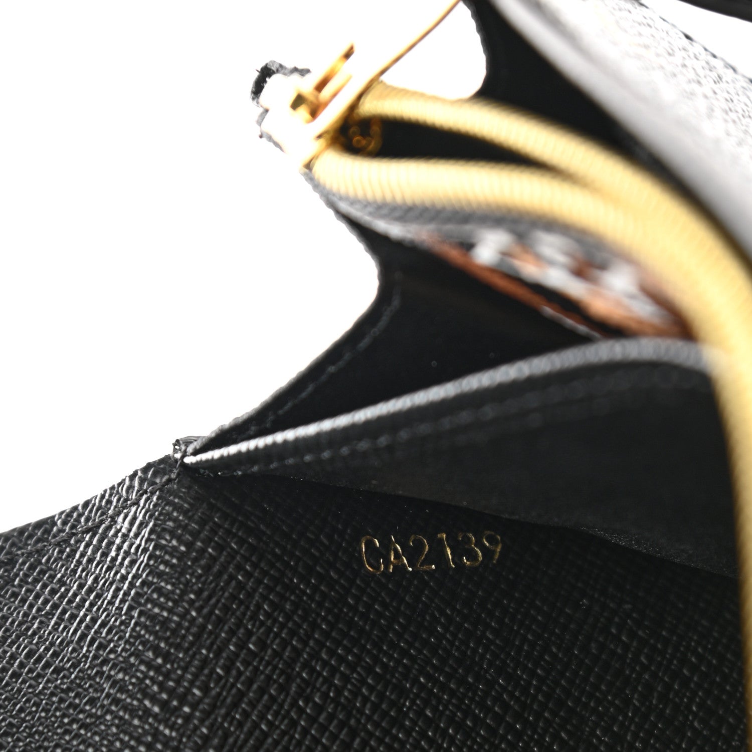 Louis Vuitton Monogram Giant Jungle Sarah Wallet Black 7 of 8