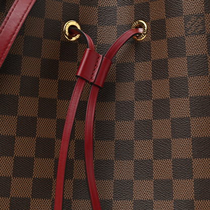 Louis Vuitton Damier Ebene Neonoe MM Cherry Berry 8 of 10