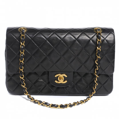 Chanel Lambskin Medium Double Flap Black 1 of 8