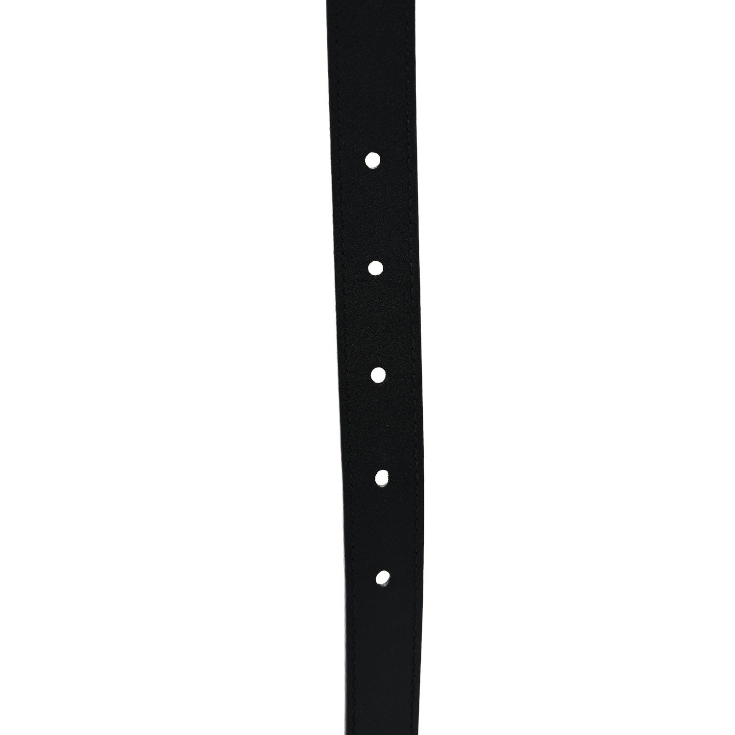 Gucci Calfskin Pearl Double G 20mm Belt 95 38 Black Cream 4 of 7