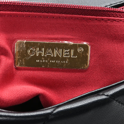 Chanel Lambskin Quilted Medium Chanel 19 Flap Black 6 of 9