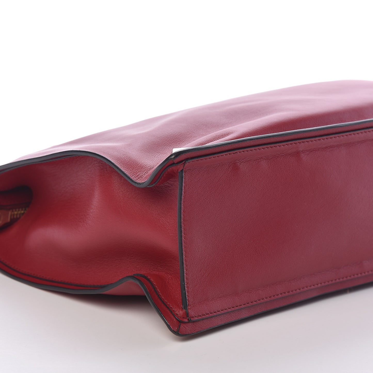 Vitello Macro Rockstud Runway Tote Scarlet