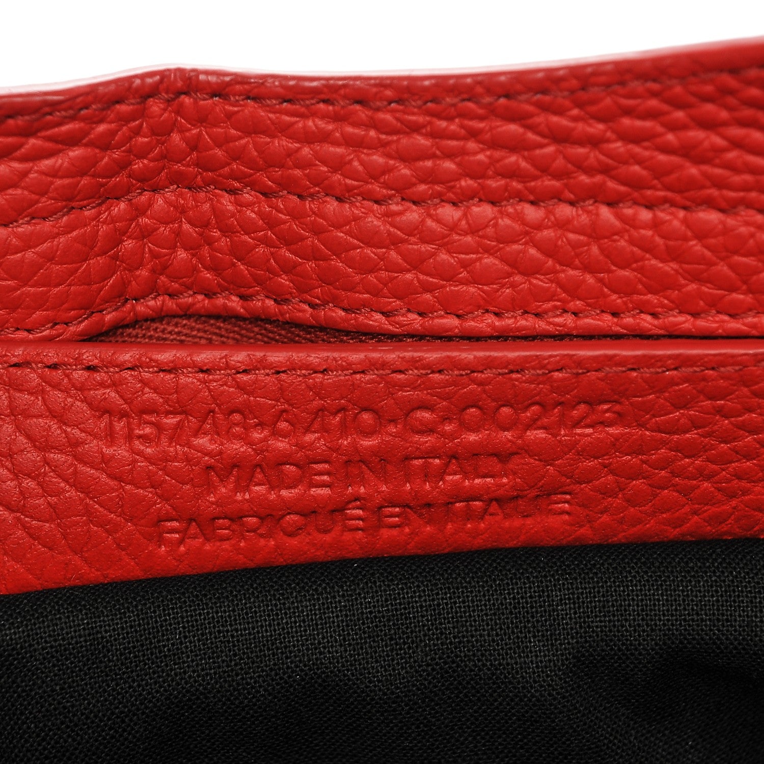 Balenciaga Vibrato Calfskin Classic Silver Hardware City Rouge Cerise 7 of 7