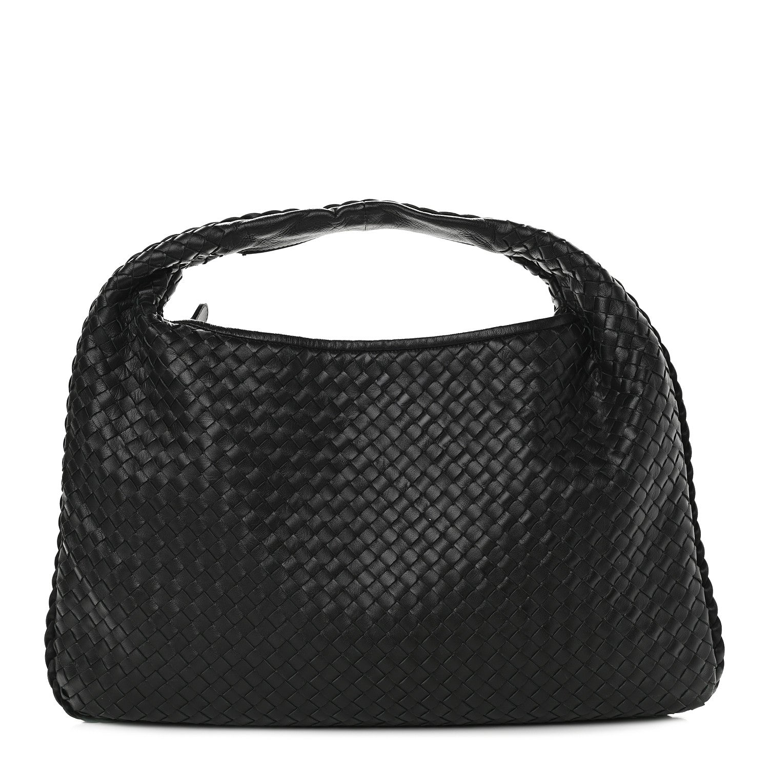 Bottega Veneta Nappa Intrecciato Large Veneta Hobo Black 1 of 12