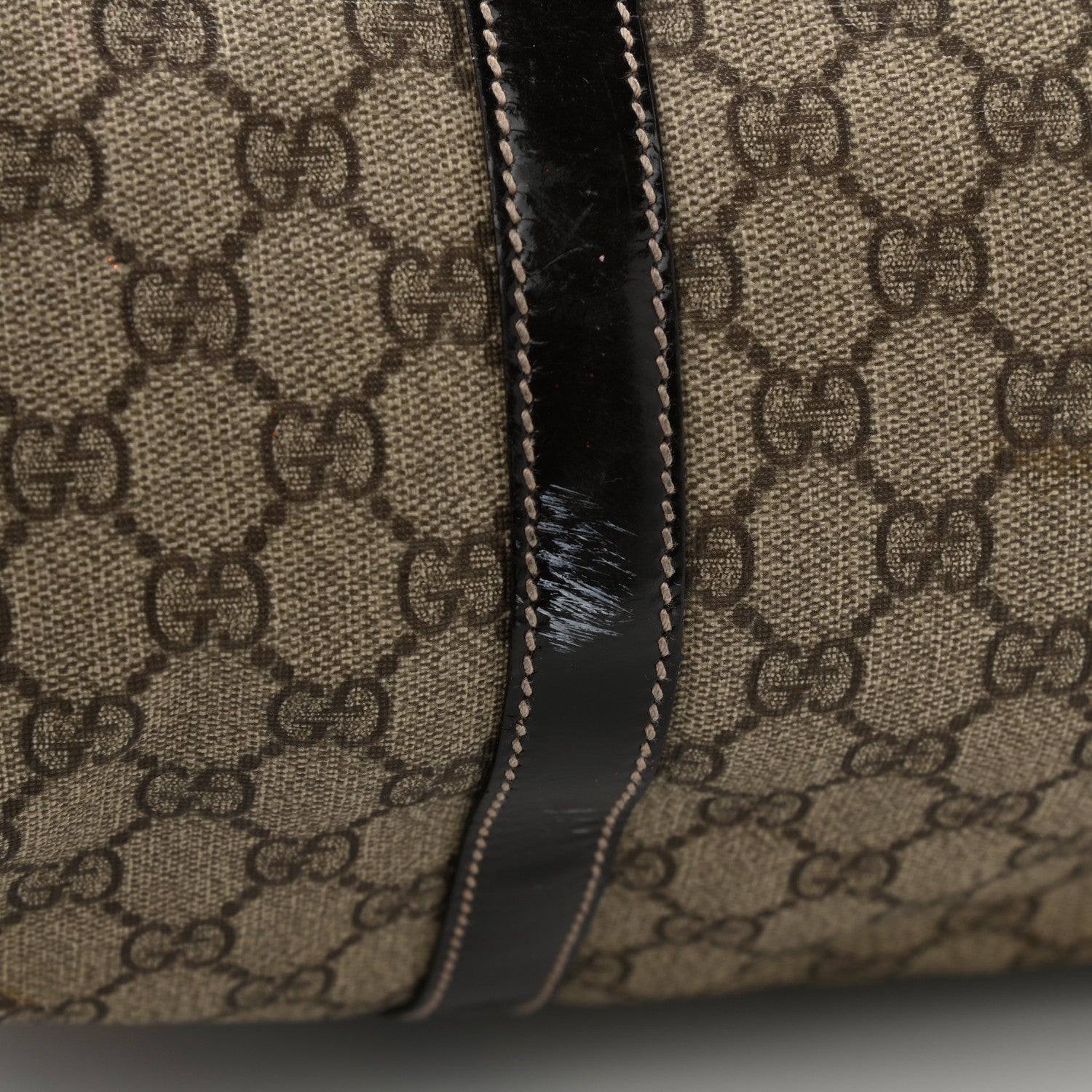 Gucci GG Plus Monogram Medium Joy Boston Dark Brown 13 of 13