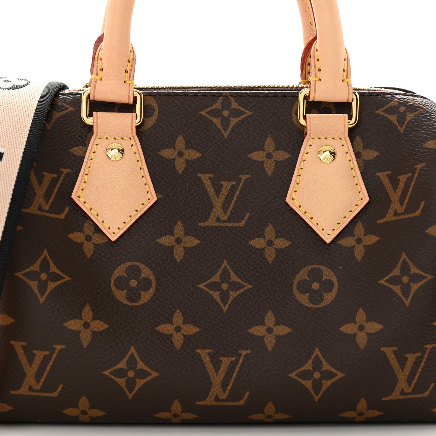 Monogram Speedy Bandouliere 20 Black
