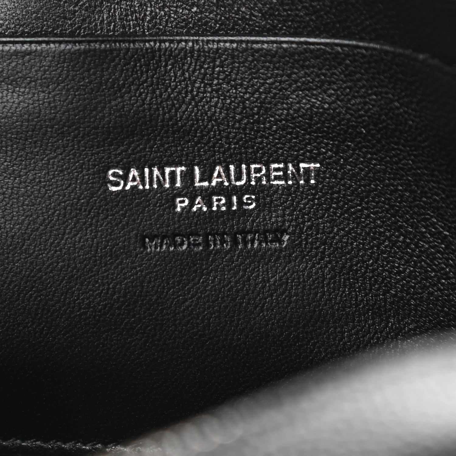 Saint Laurent Grain De Poudre Matelasse Monogram Mini Lou Camera Bag Black 6 of 9