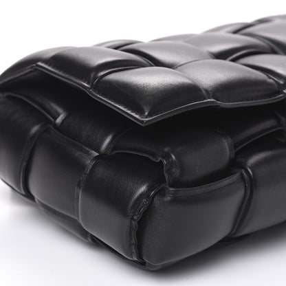 Bottega Veneta Nappa Maxi Intreccio Padded Cassette Crossbody Bag Black 6 of 9