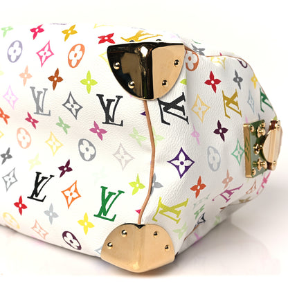 Louis Vuitton Monogram Multicolor Speedy 30 White 9 of 9