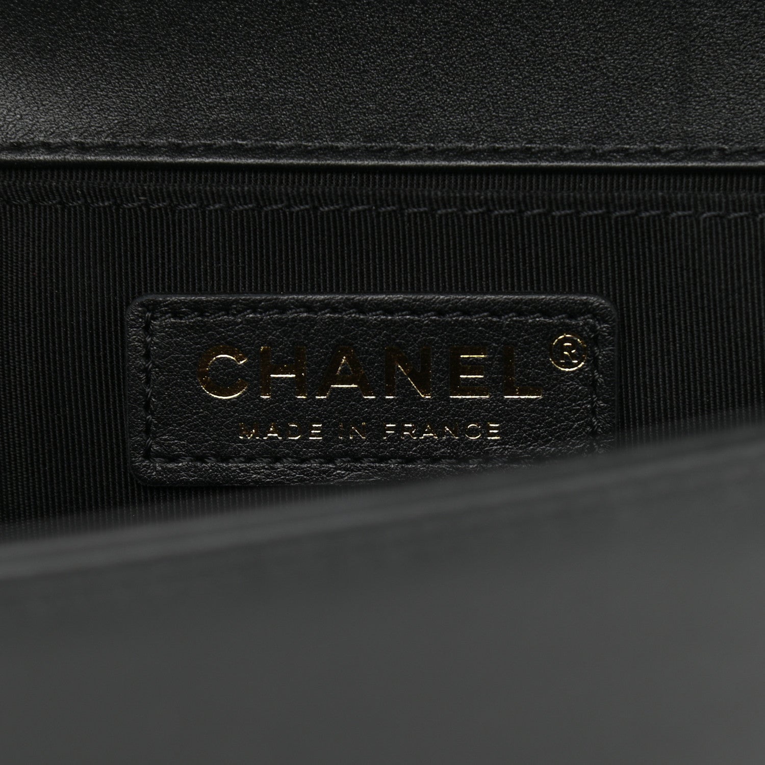 Chanel Lambskin Quilted Medium Boy Flap Black 6 of 12