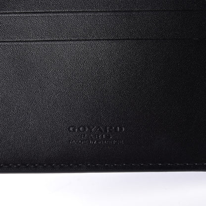 Goyard Goyardine Bi-Fold Victoire PM Wallet Black 6 of 7