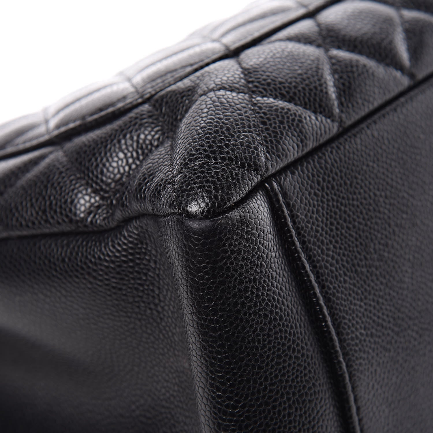 Chanel Caviar Quilted Grand Shopping Tote GST Black 10 of 13
