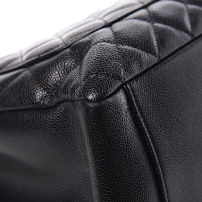Chanel Caviar Quilted Grand Shopping Tote GST Black 10 of 13