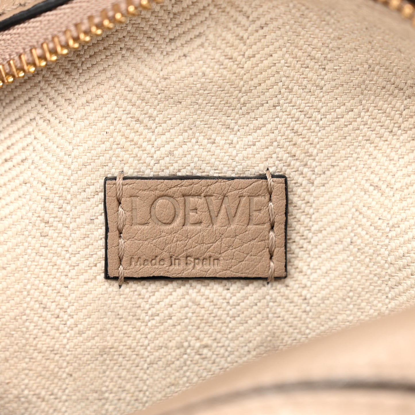Calfskin Mini Puzzle Bag Sand Mink