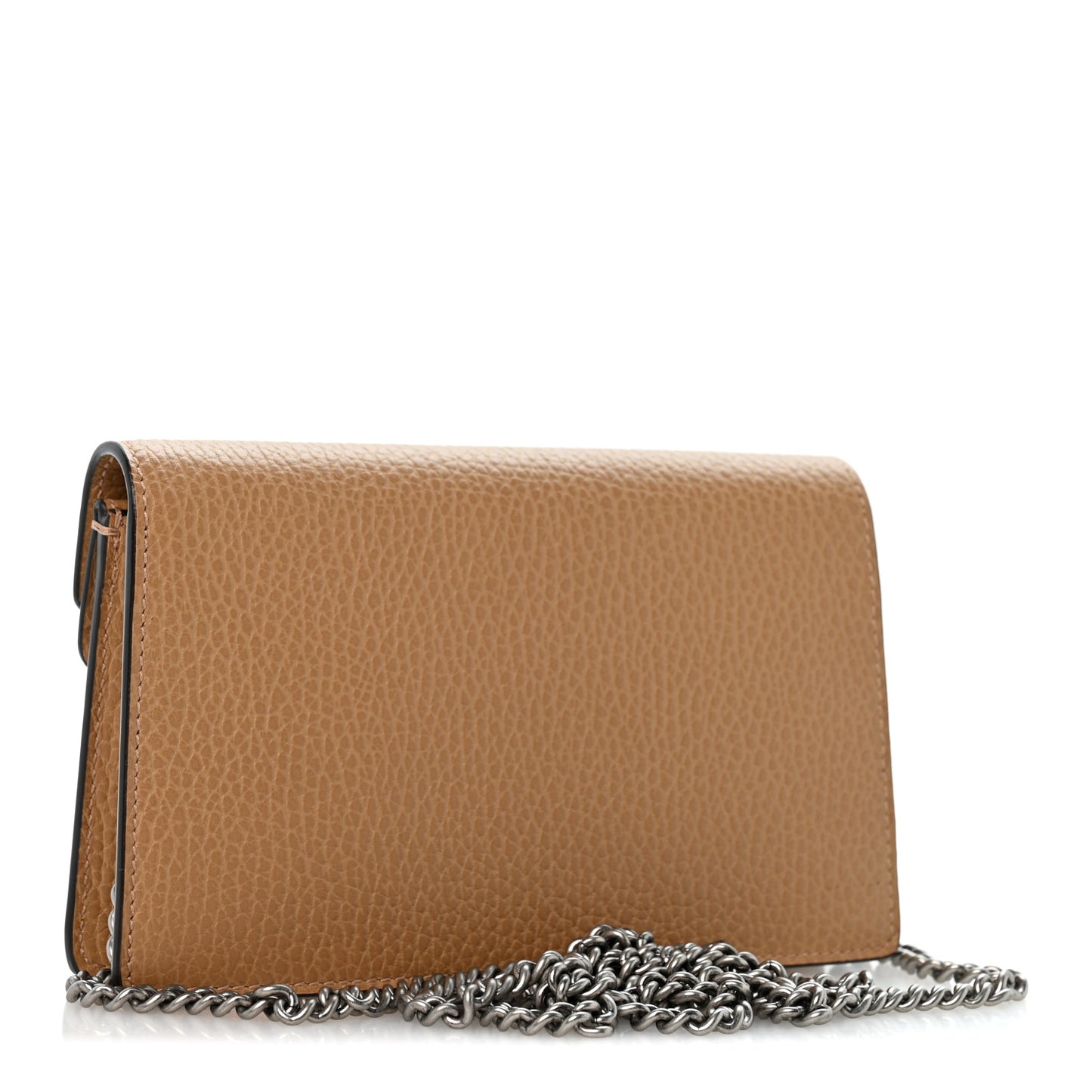Dollar Calfskin Crystal Super Mini Dionysus Shoulder Bag Natural Tan Black Diamond