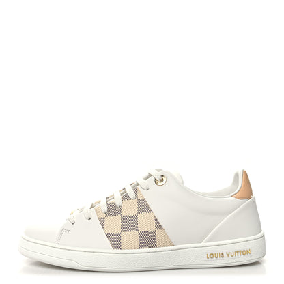 Louis Vuitton Damier Azur Front Row Sneaker 38 White 1 of 9