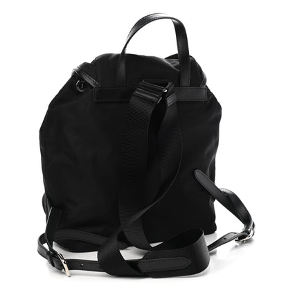 Prada Tessuto Nylon Vitello Backpack Black 4 of 9
