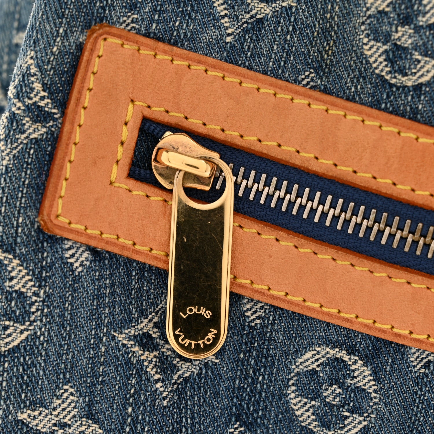 Louis Vuitton Denim Baggy GM Blue 12 of 13