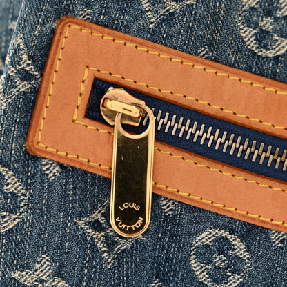 Louis Vuitton Denim Baggy GM Blue 12 of 13
