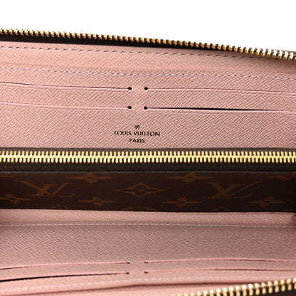 Louis Vuitton Monogram Clemence Wallet Rose Ballerine 5 of 7