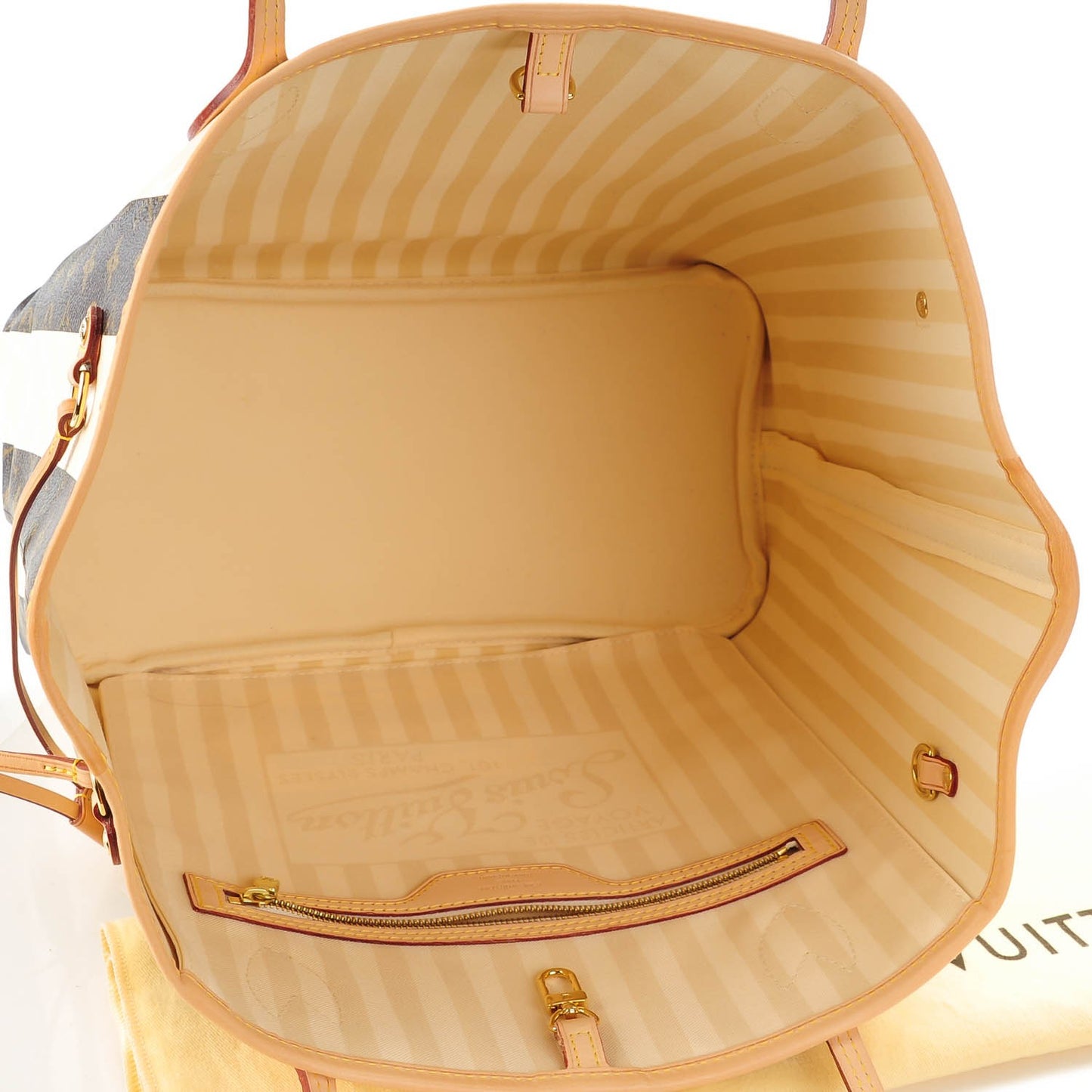 Monogram Rayures Neverfull MM