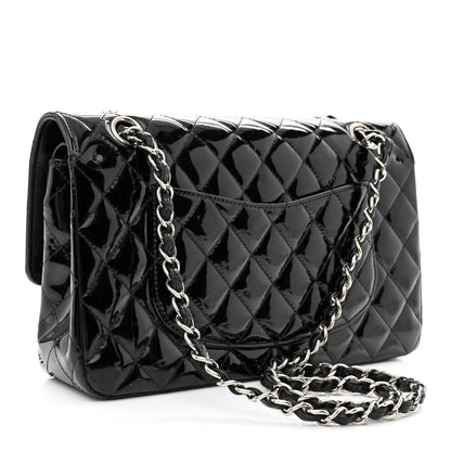 Chanel Patent Quilted Medium Double Flap Black 3 of 15