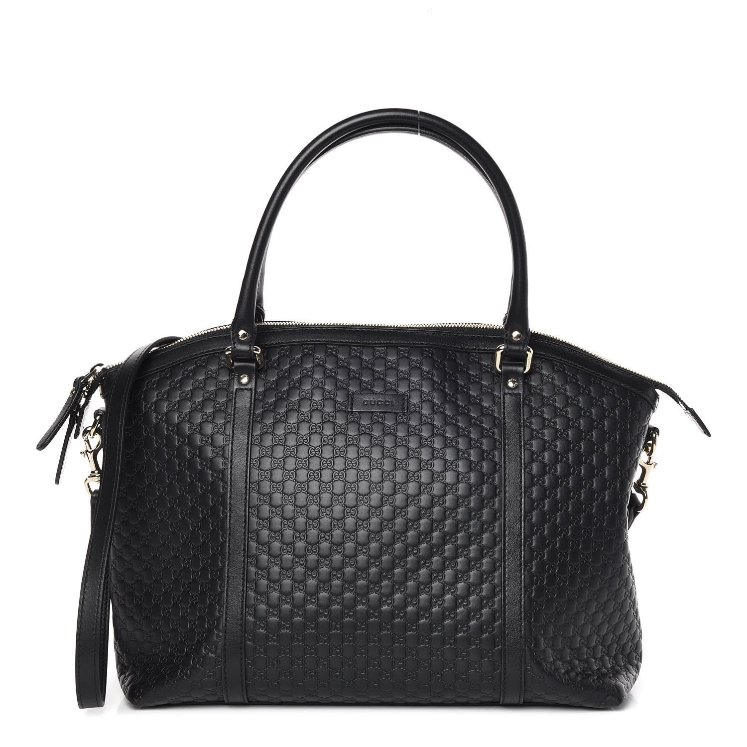 Gucci Soft Microguccissima Dome Satchel Black 1 of 9