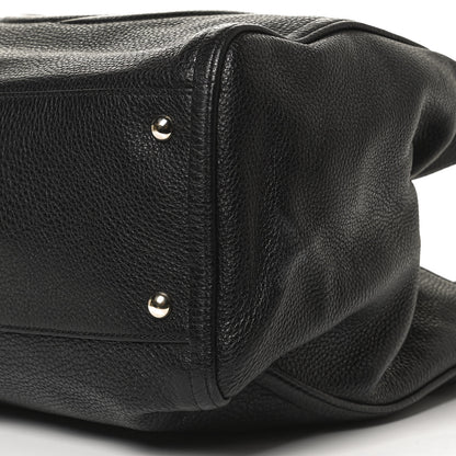 Gucci Pebbled Calfskin Medium Soho Shoulder Bag Black 10 of 10