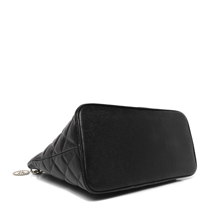 Chanel Caviar Quilted Medallion Tote Black 4 of 10