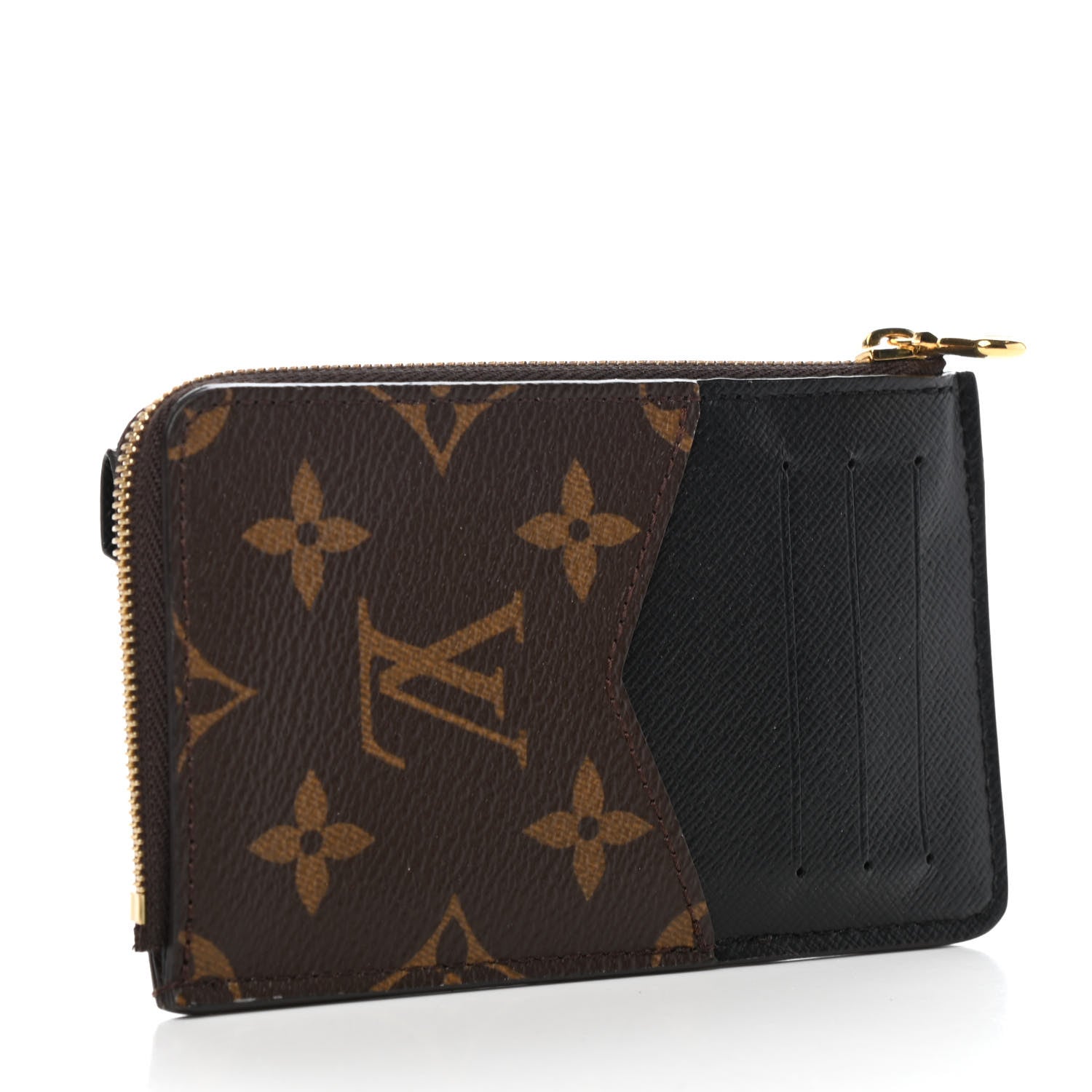 Louis Vuitton Monogram Recto Verso Card Holder Black 3 of 6