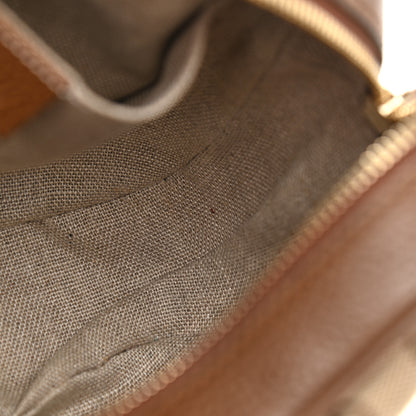 Gucci Monogram Mini Bree Messenger Bag Beige Tabacco 9 of 12