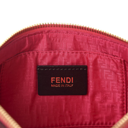 Fendi Zucca Spalmati Pochette Tobacco Fragola 8 of 10