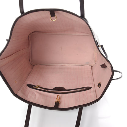Louis Vuitton Damier Ebene Neo Neverfull MM Rose Ballerine 5 of 13