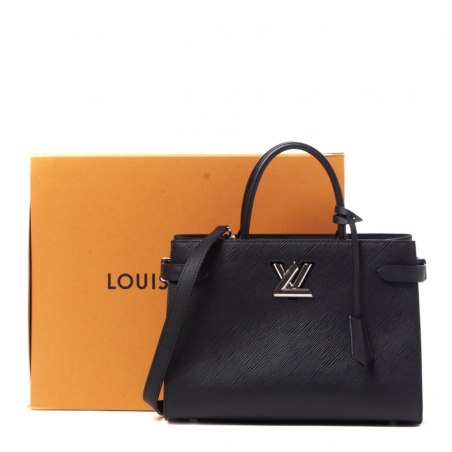 Epi Twist Tote Black