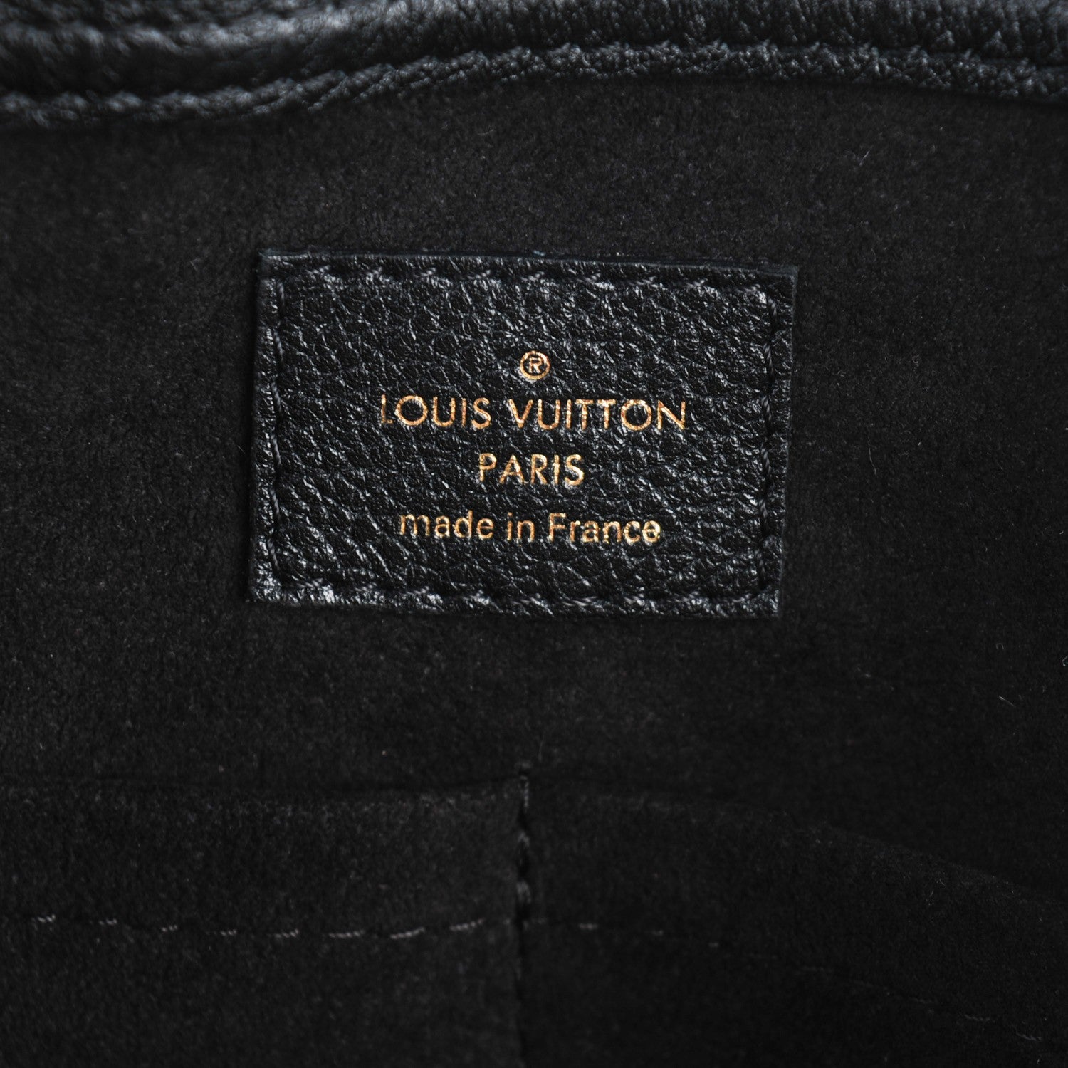 Louis Vuitton Monogram Pallas Shopper Black 6 of 7