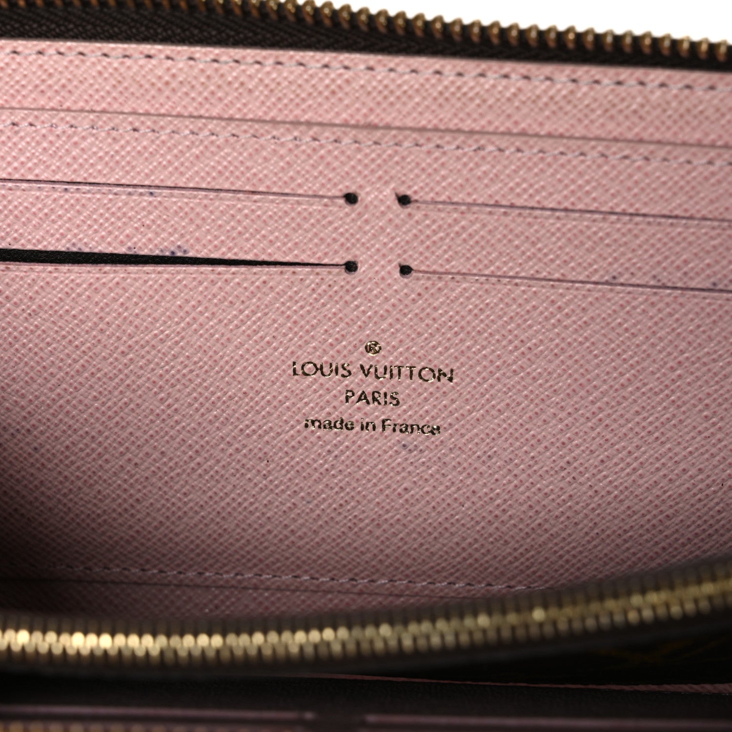Louis Vuitton Monogram Clemence Wallet Rose Ballerine 6 of 7