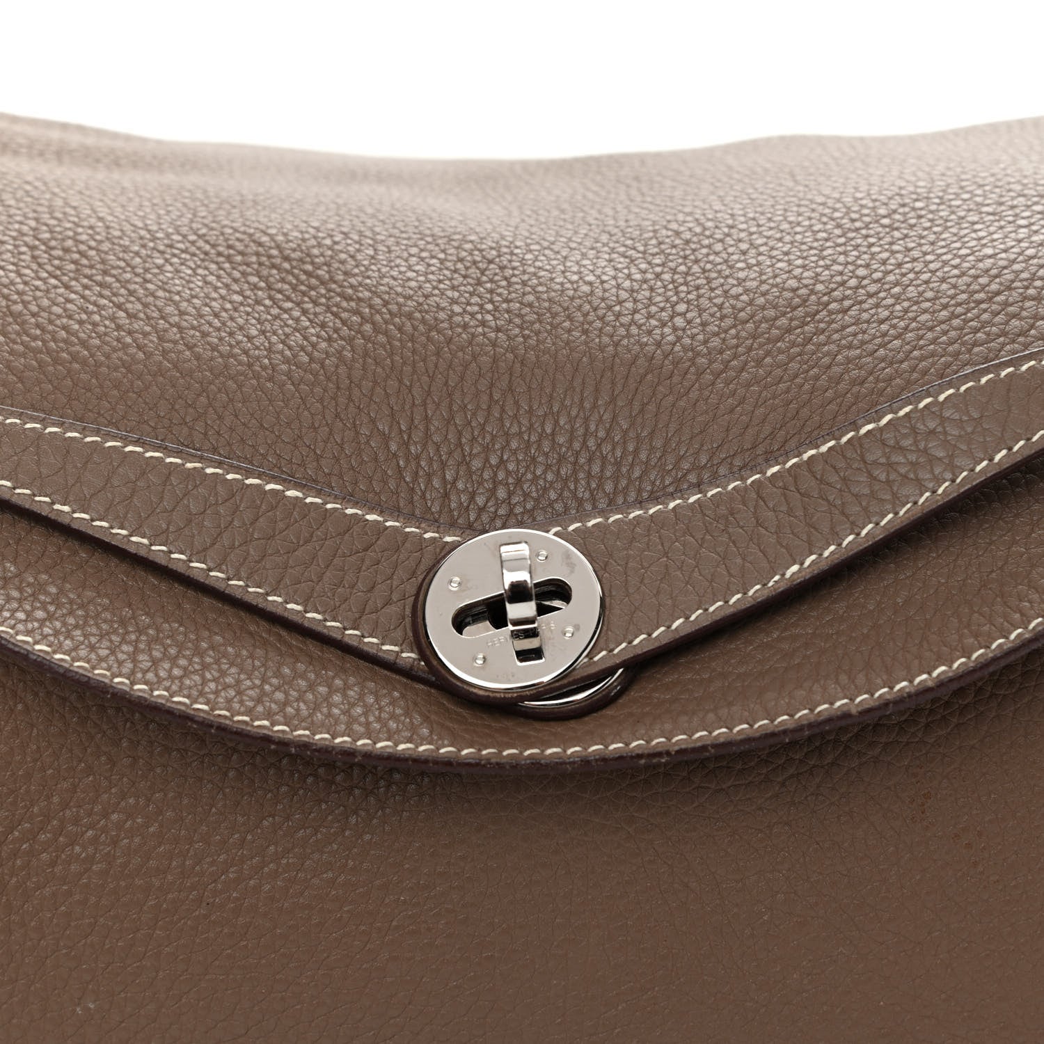 Hermes Taurillon Clemence Lindy 34 Etoupe 7 of 15