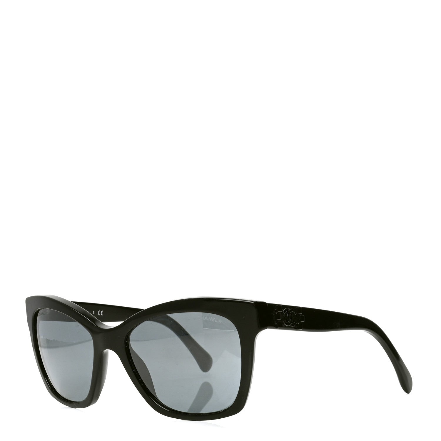 Chanel CC Butterfly Signature Sunglasses 5313 Black 1 of 4