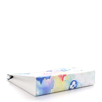 Louis Vuitton Monogram Watercolor Pochette Voyage MM Multicolor 4 of 9