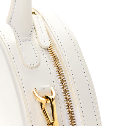 Mansur Gavriel Calfskin Circle Crossbody Bag White 15 of 16