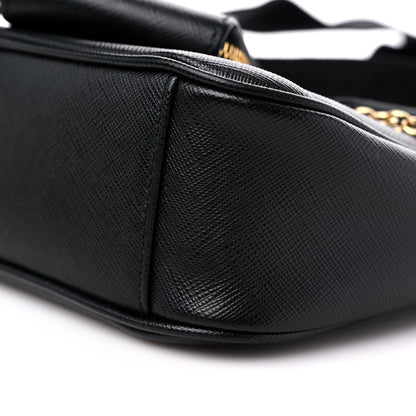 Prada Saffiano Lux Re-Edition 2005 Shoulder Bag Black 8 of 8